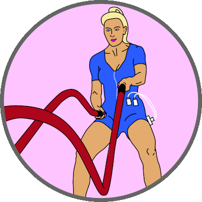 Foto: EMS-Training an Seilen